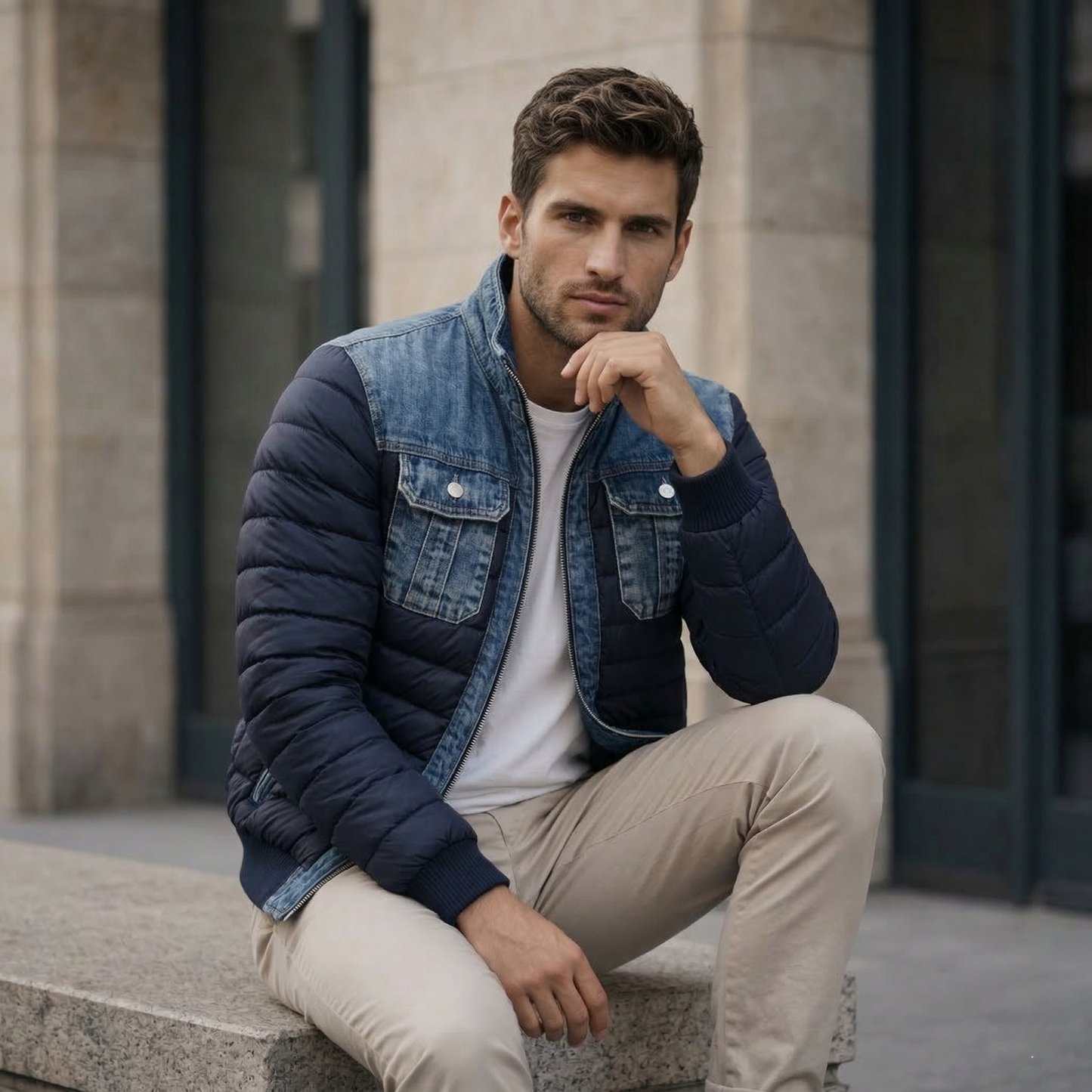 Chaqueta Atlas – Denim Vintage Atemporal
