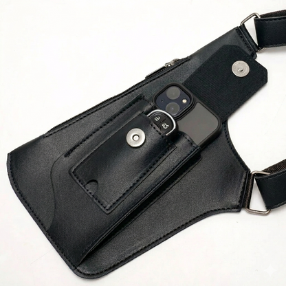 Bolso Cuero Premium Satchel Antirrobo de Hombro