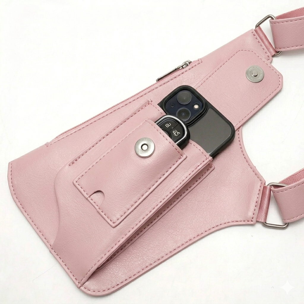 Bolso Cuero Premium Satchel Antirrobo de Hombro